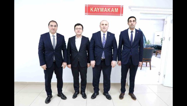 KYK heyetinden Patnos Kaymakamına ziyaret