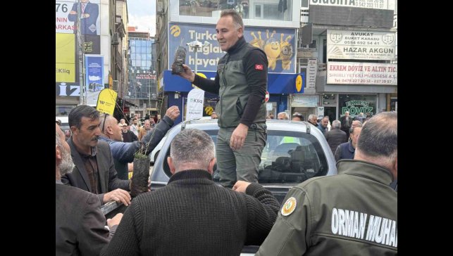 Iğdır'da 5 bin fidan dağıtımı yapıldı