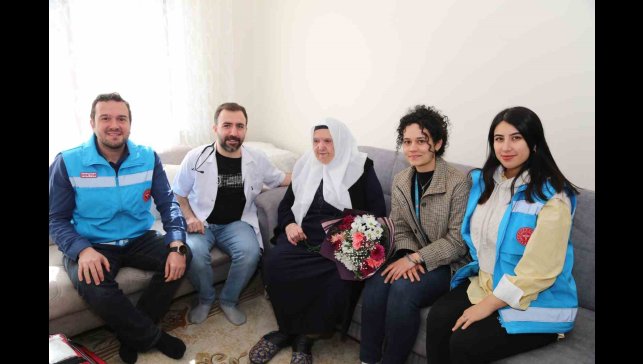 Yaşam ekibinden hasta ziyareti