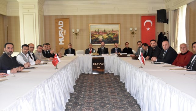 "MÜSİAD Turizm Sektör Kurulu 5. Bölge Tanışma ve İstişare Toplantısı" Van'da yapıldı