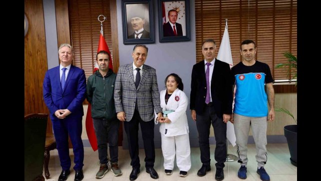 Bingöllü down sendromlu Bürkek ve Budak'tan önemli başarı