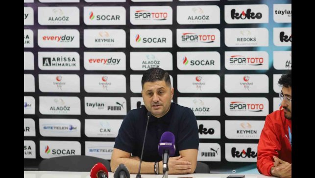 Iğdır FK - Ümraniyespor maçının ardından