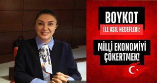AK Parti Ağrı Milletvekili Ruken Kilerci’den Boykot Çağrısına Tepki
