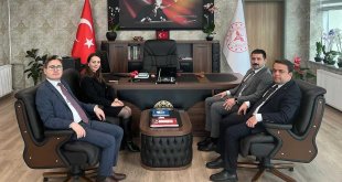 Diyadin Kaymakamı Karalı’dan İl Sağlık Müdürü Beşer’e ziyaret