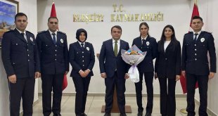 Kaymakam Saygılı’ya Polis Haftası Ziyareti