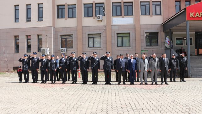 Karlıova'da Türk Polis Teşkilatının 180. kuruluş yıl dönümü kutlandı