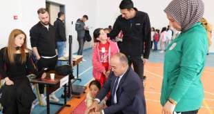 Patnos'ta 3. sınıf öğrencilerine sportif yetenek taraması yapıldı