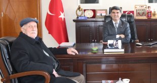 Şehit Cihan Olhan'ın Babası Aile ve Sosyal Hizmetler İl Müdürünü Ziyaret Etti