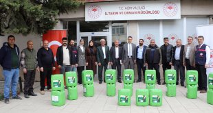 Ağrı’da Çiftçilere 620 Litre Hümik Asit Dağıtıldı