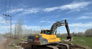 Patnos Çay Mahallesi'nde 3 Kilometrelik Yeni Bağlantı Yolu Yapılıyor