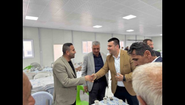 Akçadağ'da bayramlaşma töreni