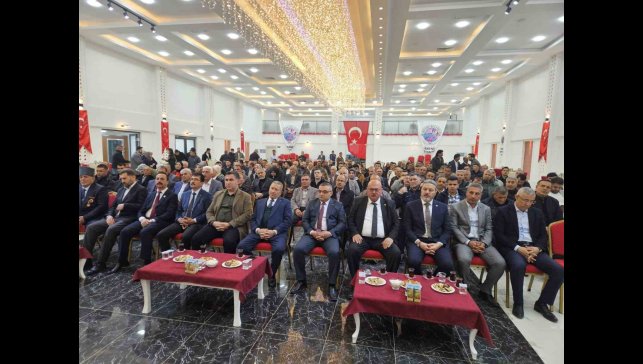 Darende ilçesinde bayramlaşma töreni düzenlendi