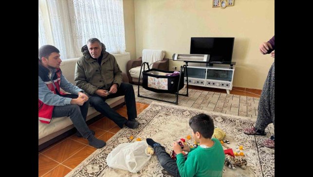 Varto'da otizmli bireyler ziyaret edildi