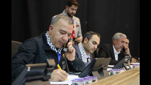 Elazığ'da "Gazze İçin El Ele" kampanyasında, SMS hariç yaklaşık 20 milyon lira bağış toplandı