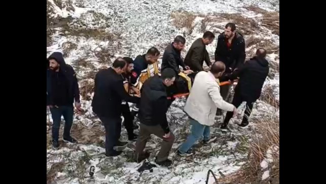 Yüksekova'da trafik kazası: 1 yaralı