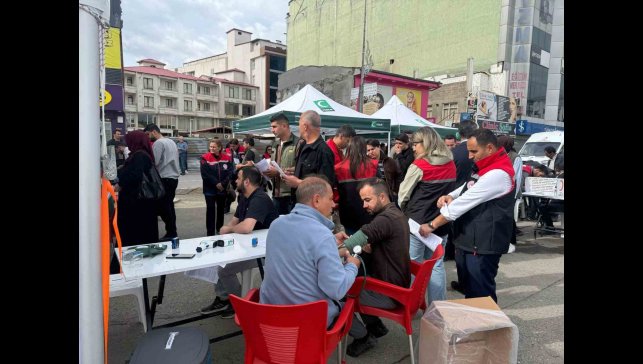 Malazgirt ruhu için 1071 ünite kan bağışına yoğun ilgi