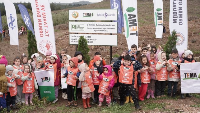 "81 İlde 81 Orman" projesinin dikim törenleri Bursa'da gerçekleştirildi