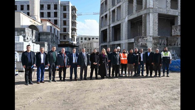 Malatya milletvekilleri, Çarşı Merkezi inşaatını yerinde inceledi