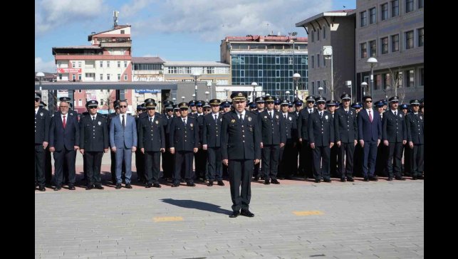 Muş'ta polis teşkilatının 180. yılı kutlandı