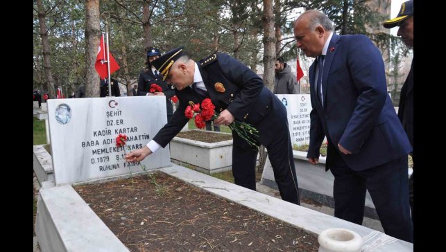 Kars'ta Türk Polis Teşkilatı'nın 180. Yıldönümü