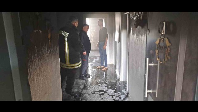 Muş'ta elektrik kaynaklı yangın korkuttu