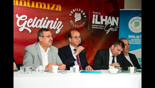 'Başkanlarım Yanımda' toplantısının son durağı Yeşiltepe oldu