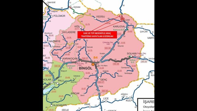 Çatak-Yedisu arasındaki yol ulaşıma açıldı