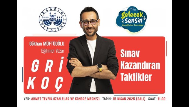 Elazığ Belediyesi, Gri Koçu öğrencilerle buluşturacak