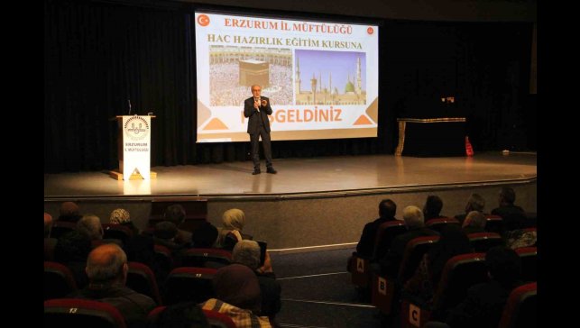 Erzurum'da hac seminerleri başladı
