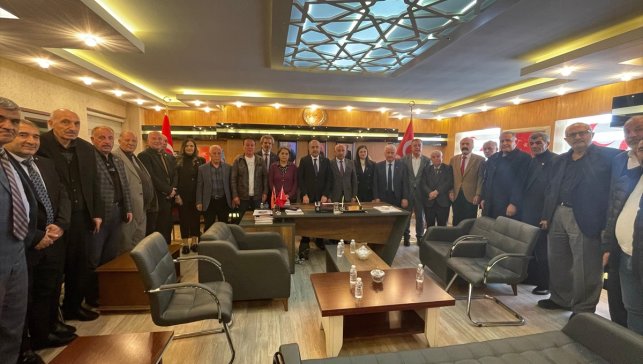 AK Parti Van teşkilatından MHP İl Başkanlığına ziyaret