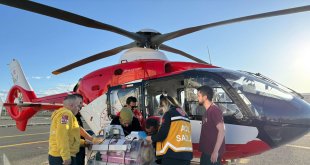Adar Bebek Ambulans Helikopterle Van’a Sevk Edildi