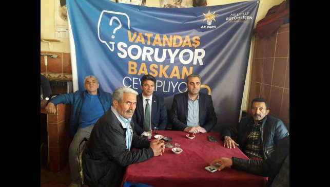 Akyaka'da vatandaş sordu, başkan cevapladı