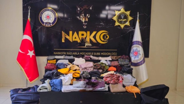 Van'da 32 kilo 460 gram uyuşturucu ele geçirildi