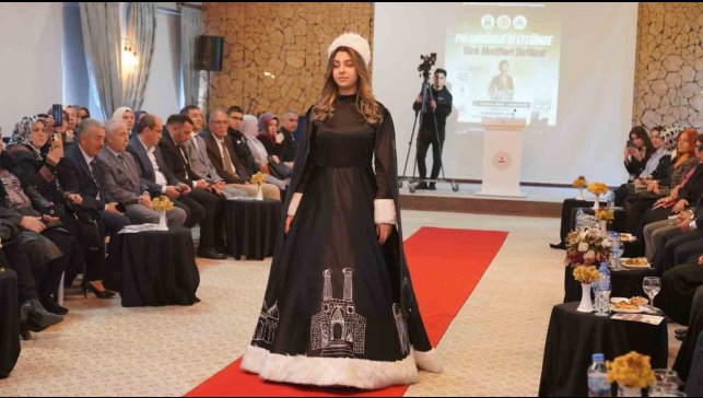 Palandöken'in eteğinde Türk motifleri defilesi göz kamaştırdı