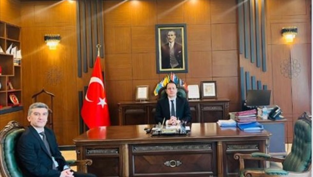 TKDK Elazığ Koordinatörü Uzun'dan Baskil Kaymakamı Türker'e ziyaret