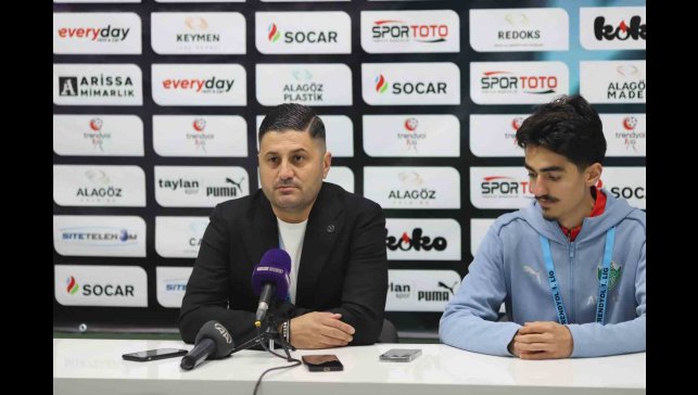 Iğdır FK - Sakaryaspor maçının ardından