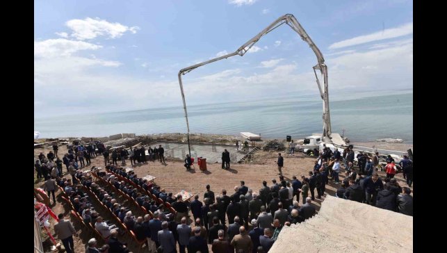 Ahlat'ta 'Su Sporları Merkezi'nin temeli atıldı