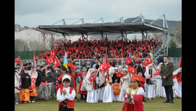 Kars'ta 23 Nisan coşkuyla kutlandı