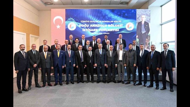 Başkan Dumandağ, Doğu Anadolu Bölgesi İstişare Toplantısı'na katıldı