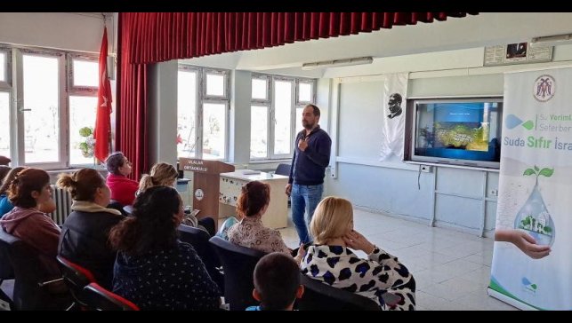 "Su Verimliliği ve Suyun Önemi" semineri gerçekleştirildi