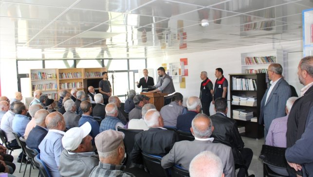 Kale'de zirai don sonrası bilgilendirme toplantısı yapıldı