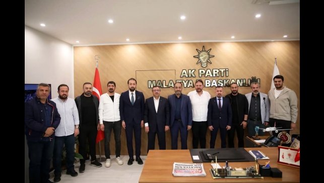 MİMDER Heyetinden AK Parti İl Başkanına ziyaret