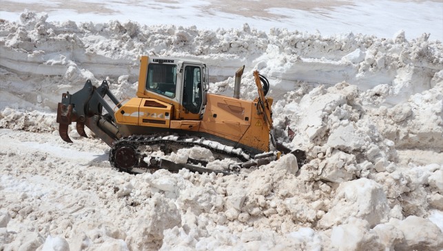 Ağrı'da kışın kullanılmayan köy ve mezra yolları ulaşıma açıldı