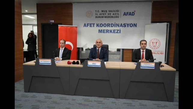 Muş'ta 2025 yılı 2. Dönem İl Koordinasyon Kurulu Toplantısı gerçekleştirildi