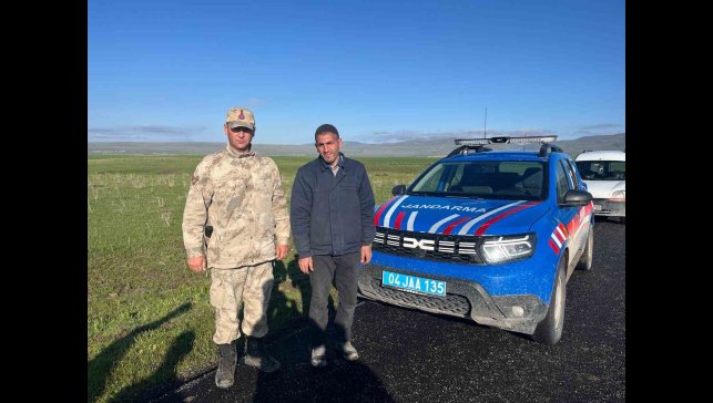 Ağrı'da kayıp vatandaş jandarma ekiplerince bulundu