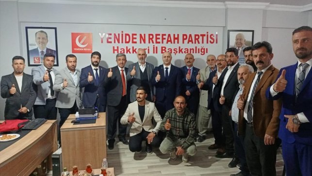 Yeniden Refah Hakkari İl Başkanlığı 3. Olağan Kongresi yapıldı