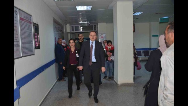 Bulanık İnsan Hakları Kurulu üyeleri hastaneyi ziyaret etti