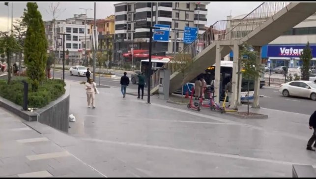 Elazığ'da şiddetli fırtına etkili oldu