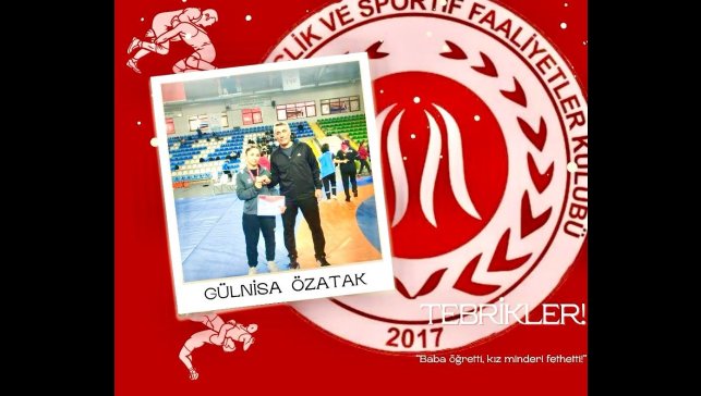 Gülnisa Özatak Türkiye Şampiyonu Oldu