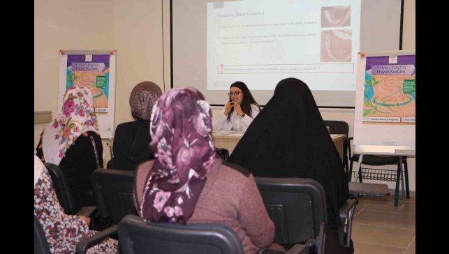 Elazığ'da sağlıklı hayat için sahadayız eğitimi